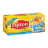 Lipton Tea Bags Cold Brew Pitcher Size 22 Ct Left Picture